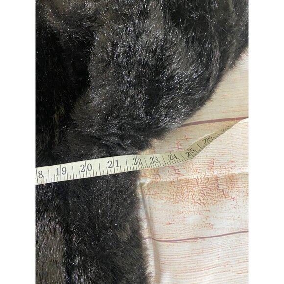 Vintage Union Women's Faux Fur Long Button Front Coat - Large - Picture 11 of 14